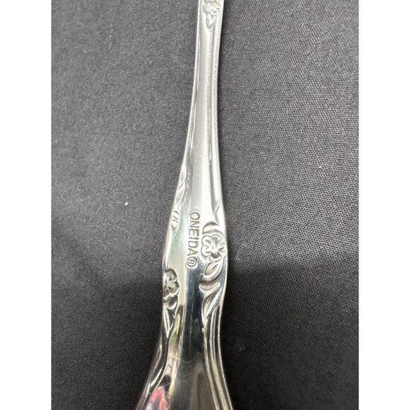 Oneida Azalea Stainless Glossy 17-Piece Vintage Flatware Set Pattern OSHA - Picture 6 of 16